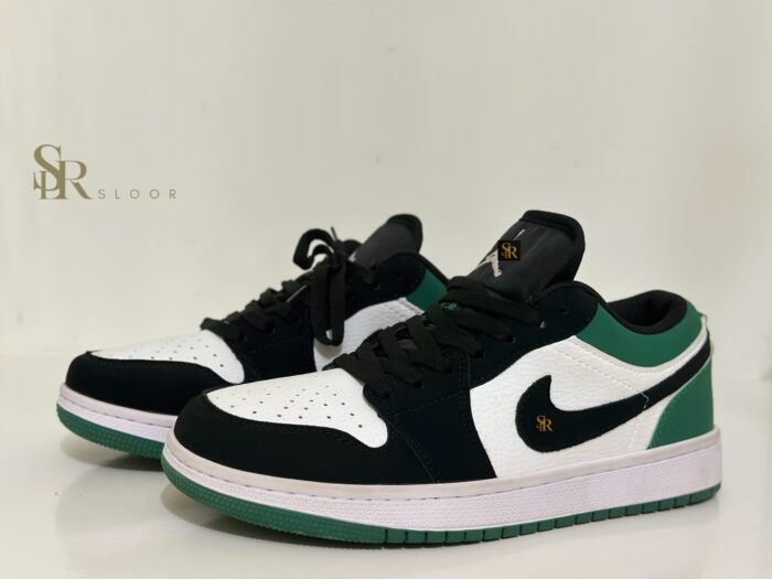 Air Jordan 1 Low Green Black White (1:1 Grade)