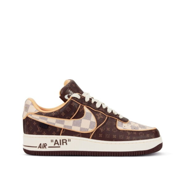 Louis Vuitton x Nike Air Force 1 (1:1 Grade) Brown/Beige