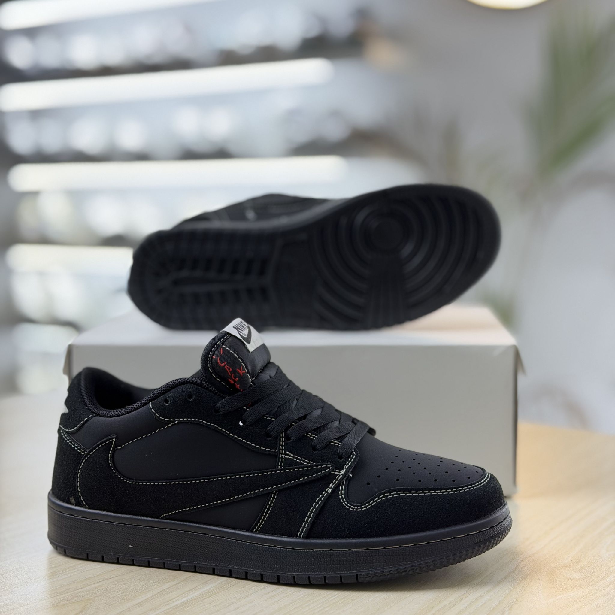Nike Air Jordan 1 Retro Travis Scott''Black Phantom - Image 2