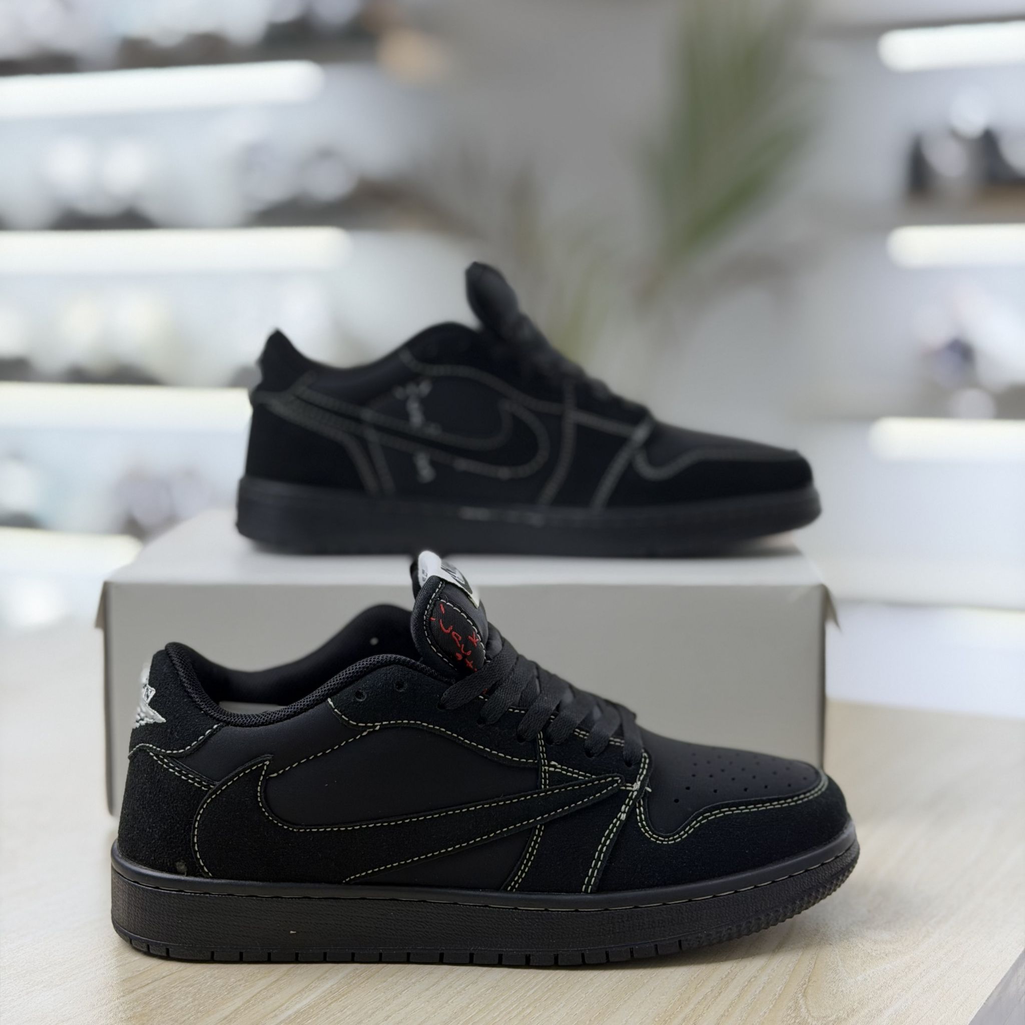 Nike Air Jordan 1 Retro Travis Scott''Black Phantom - Image 3