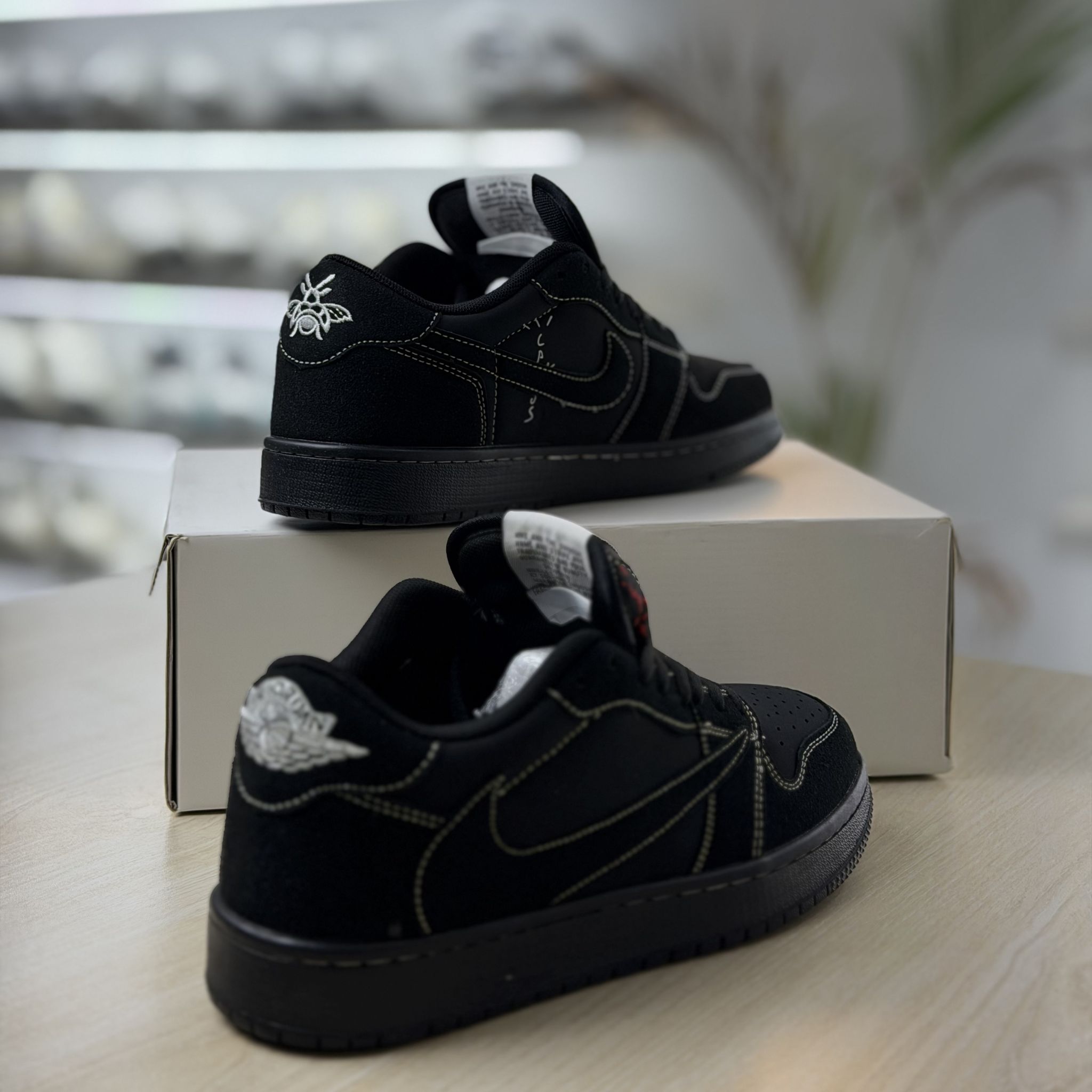 Nike Air Jordan 1 Retro Travis Scott''Black Phantom - Image 4