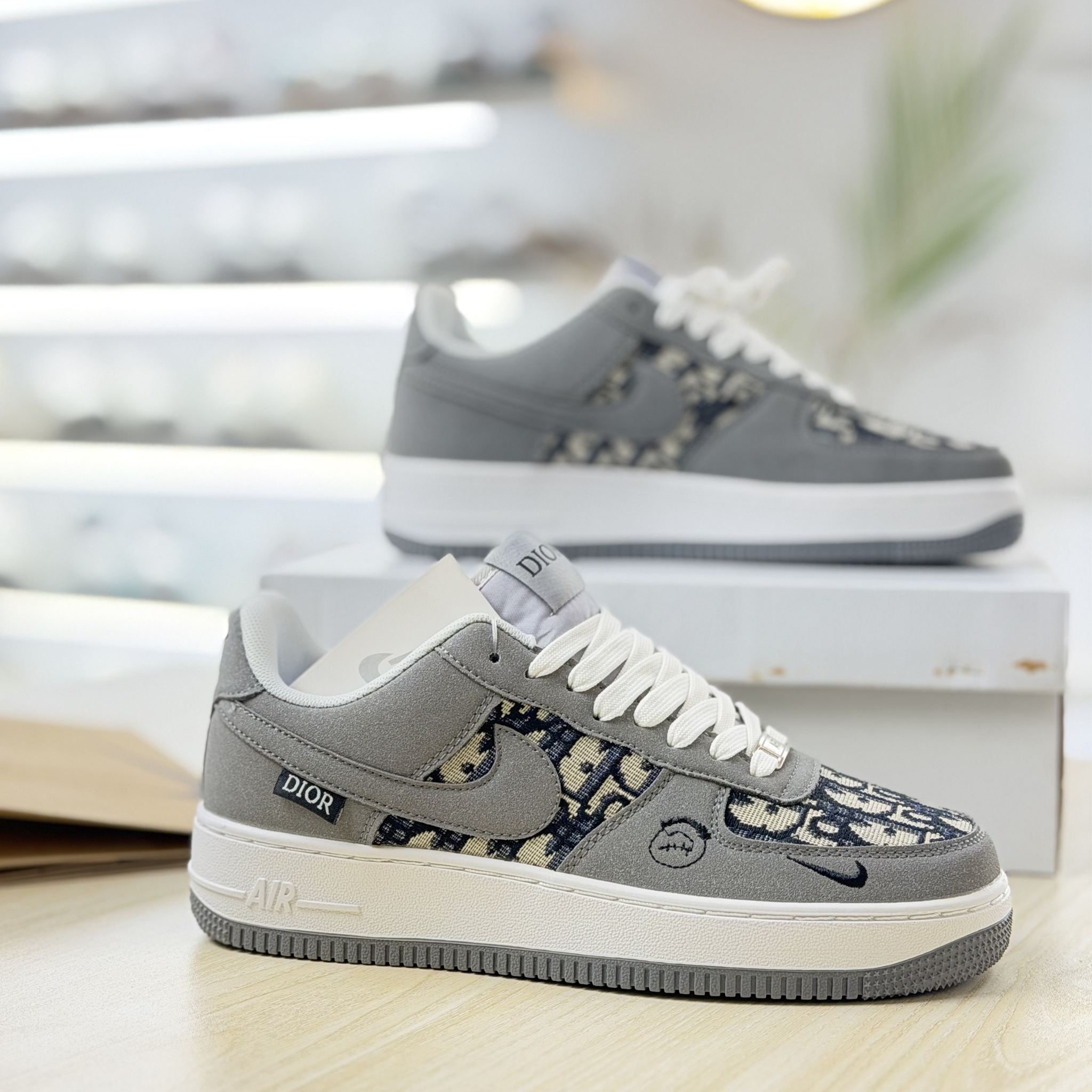 Dior x Air Force 1 Ash