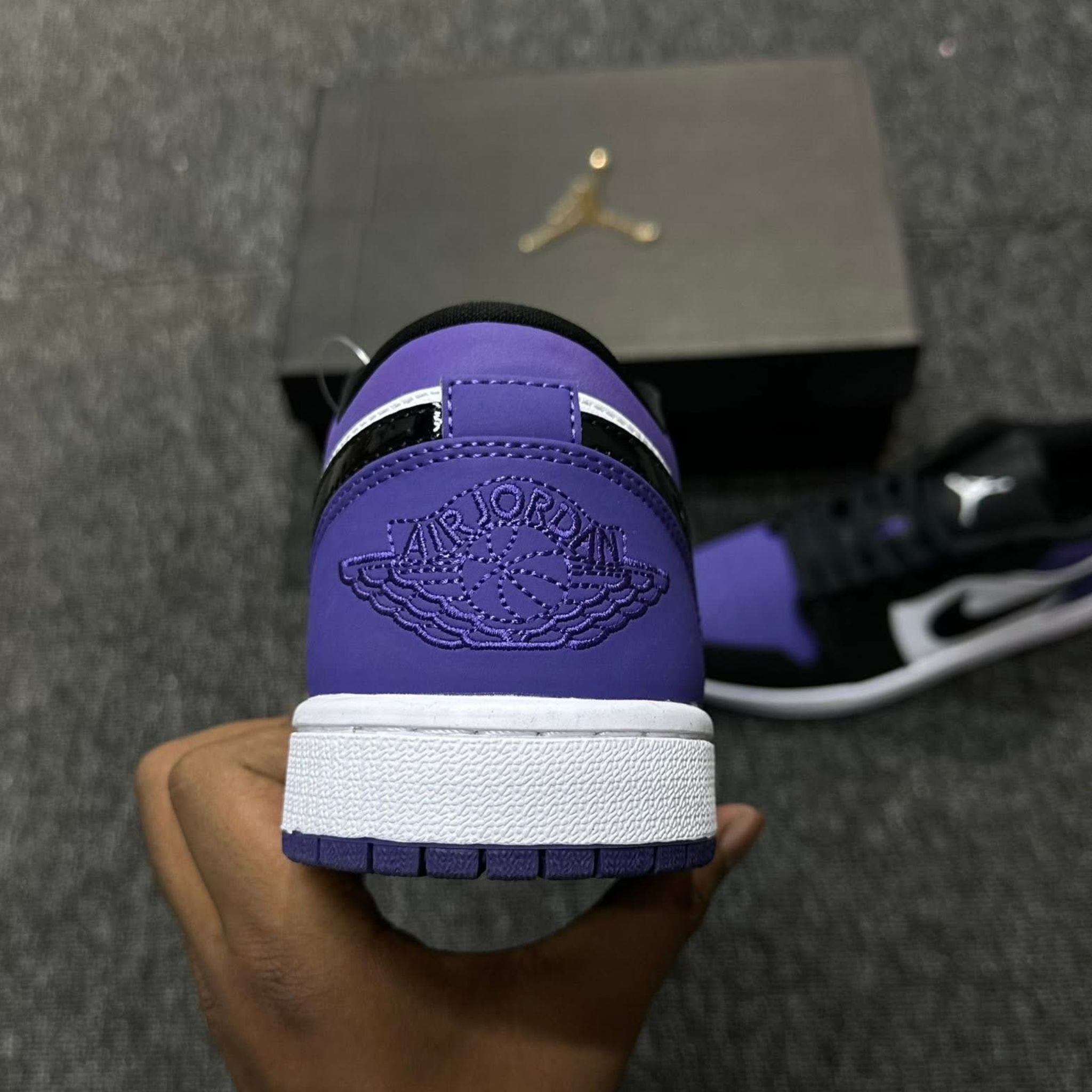Nike Air jordan 1 Court Purple - Image 3